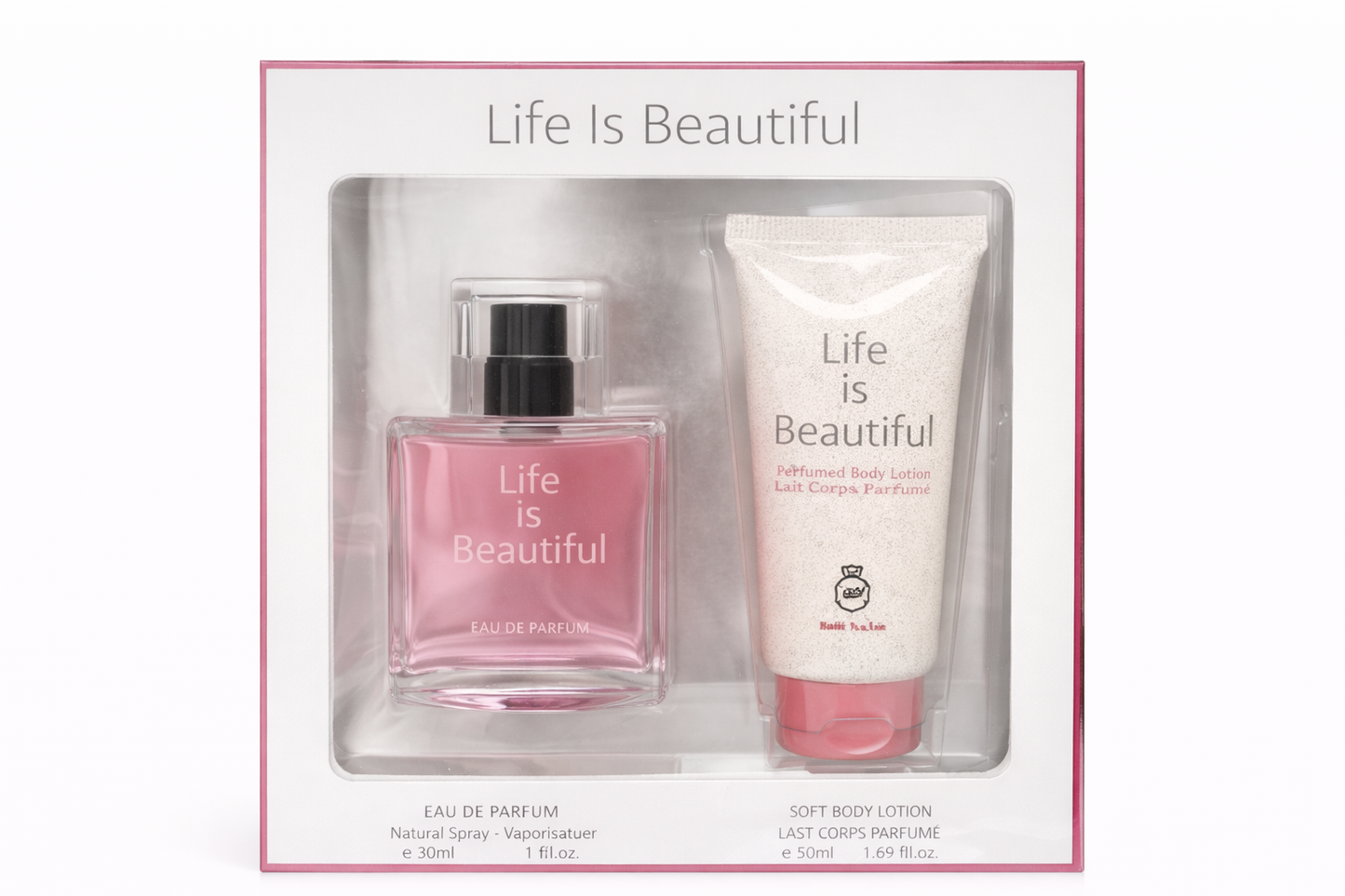 Life Is Beautiful Perfume Gift Set, Women’s Fragrance with Body Lotion