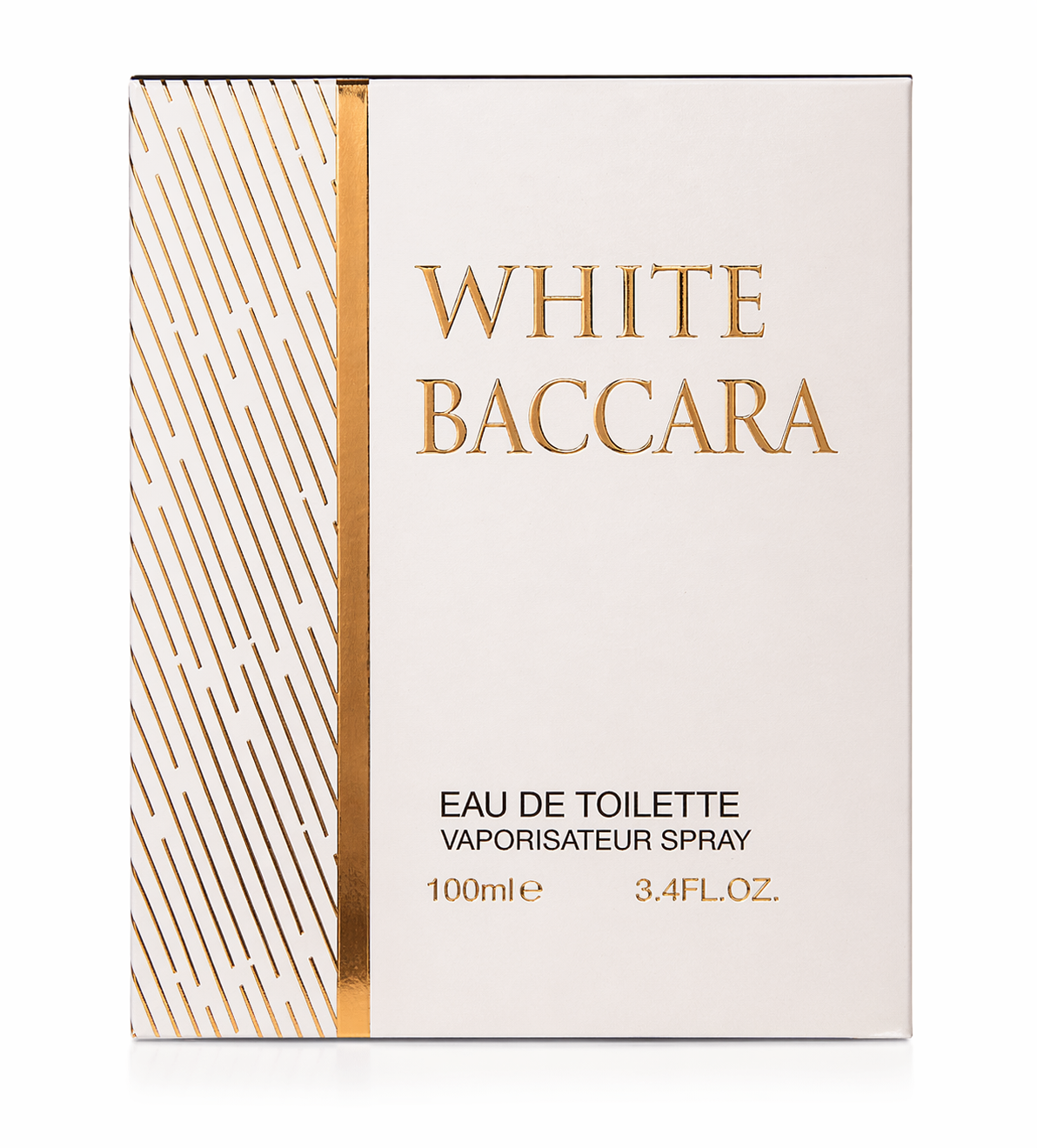 WHITE BACCARA Eau de Toilette for Women – 100ml (3.4 fl oz) | Elegant & Fresh Feminine Fragranceм