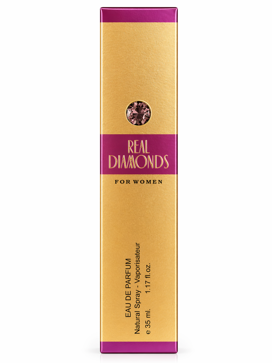 Real Diamonds Eau de Parfum for Women – 35ml (1.17 fl oz) | Elegant & Glamorous Feminine Fragrance