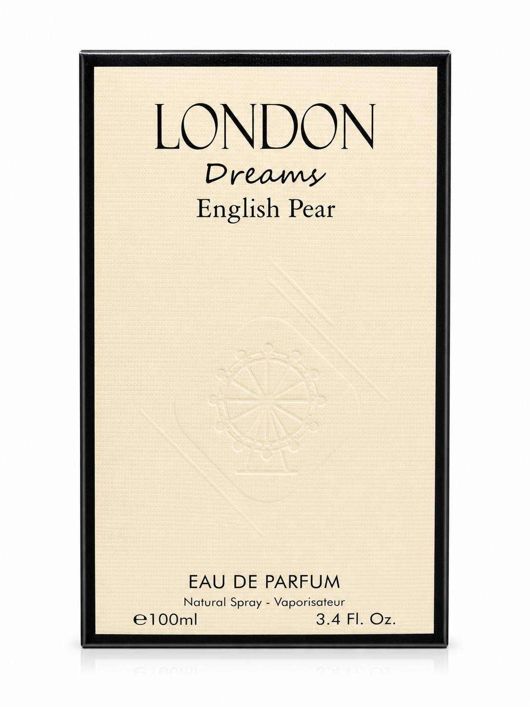 London Dreams English Pear Eau de Parfum 100ml – Fresh Fruity Floral Perfume for Women