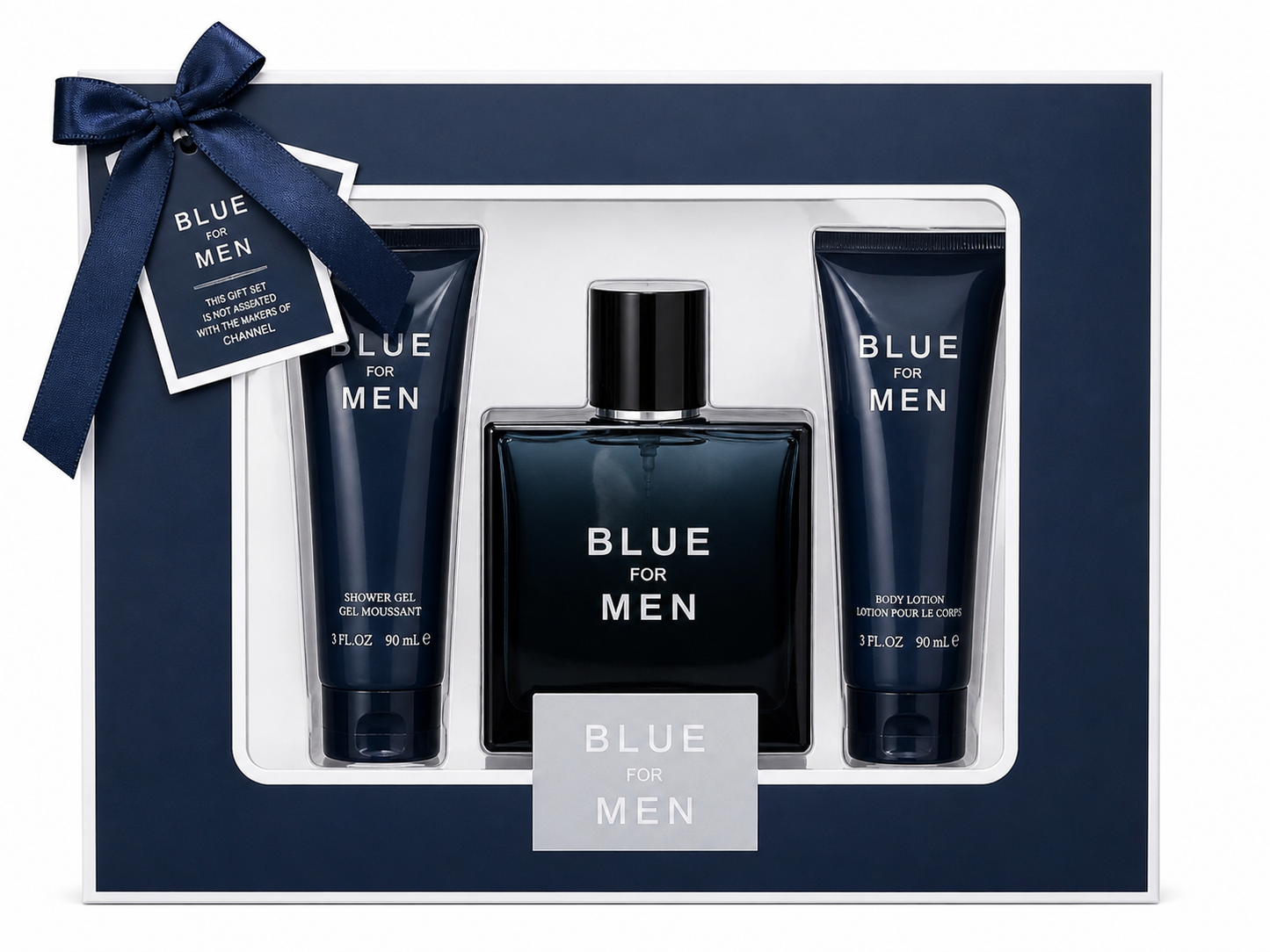 Blue for Men Fragrance Gift Set – Eau de Toilette 100ml + Body Care