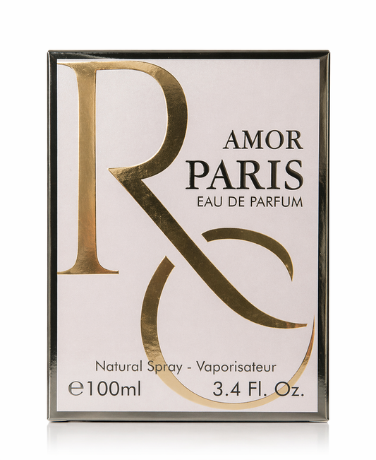 Amor Paris Eau de Parfum for Women – 100ml (3.4 fl oz) | Elegant & Romantic French-Inspired Fragrance