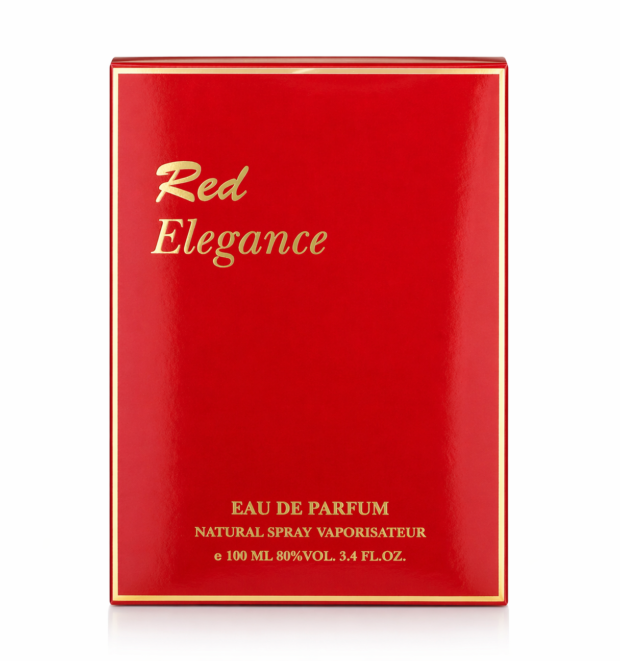 Red Elegance Eau de Parfum for Women – 100ml (3.4 fl oz) | Bold & Sophisticated Feminine Fragrance