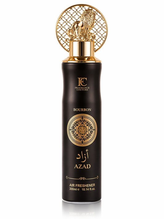 AZAD Bourbon Air Freshener by Fragrance Couture – 300ml | Luxury Home & Car Fragrance Spray