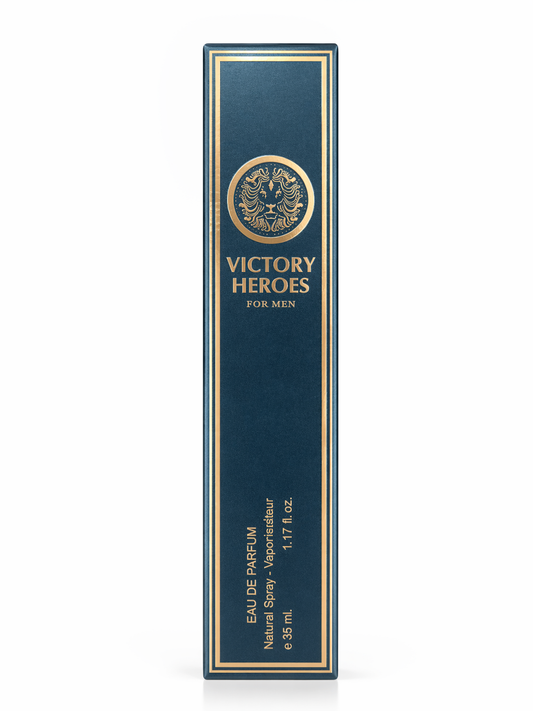 Victory Heroes Eau de Parfum for Men – 35ml (1.17 fl oz) | Fresh & Bold Masculine Fragrance