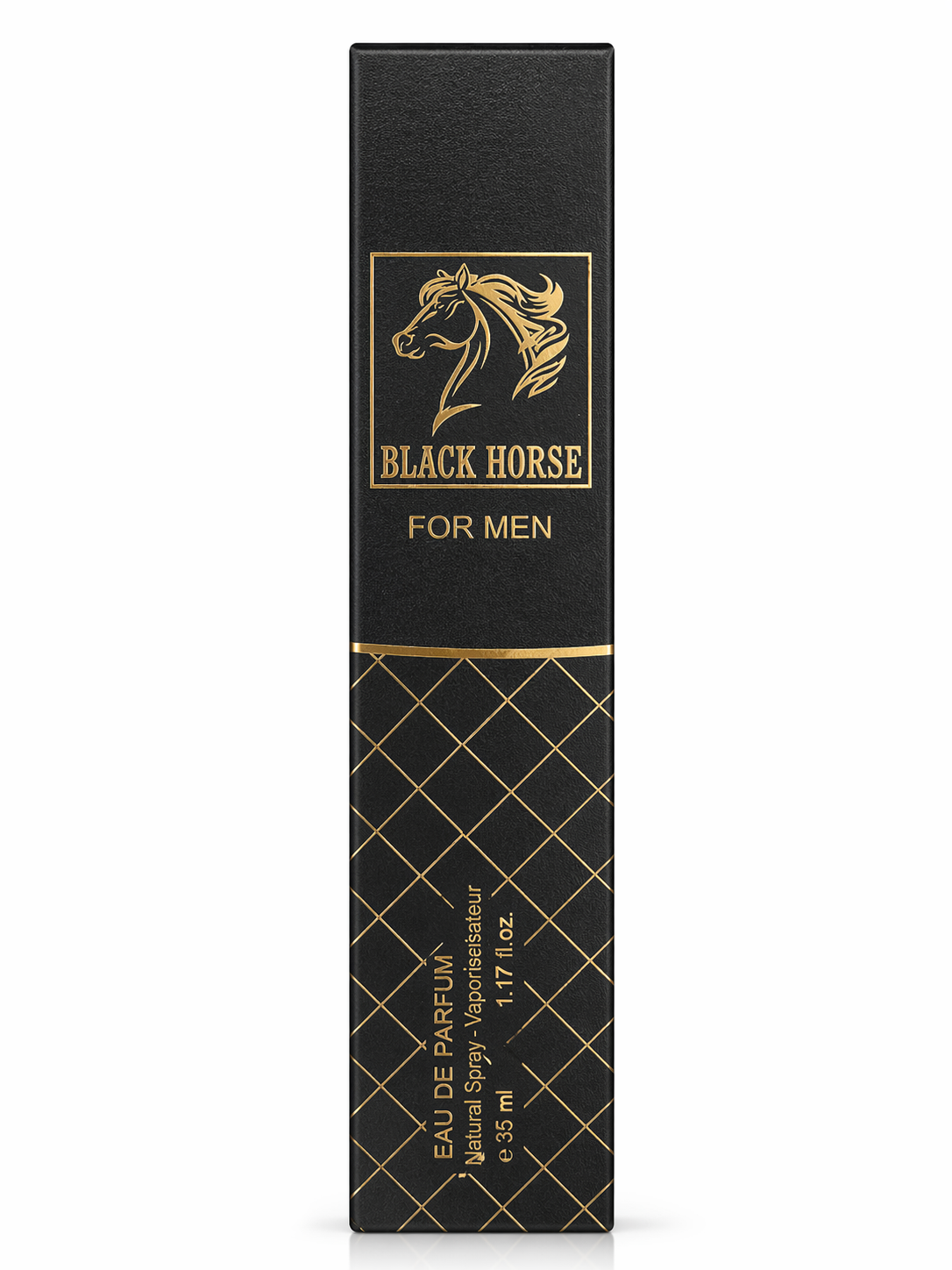 Black Horse Eau de Parfum for Men – 35ml (1.17 fl oz) | Bold & Powerful Masculine Fragrance