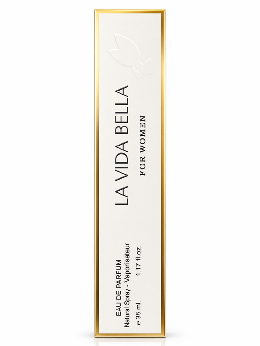 La Vida Bella Eau de Parfum for Women – 35ml (1.17 fl oz) | Elegant & Feminine Everyday Fragrance