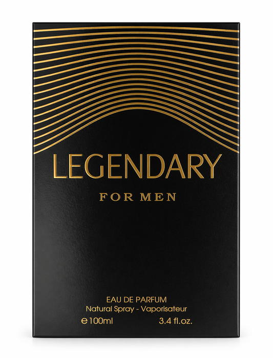 Legendary Eau de Parfum for Men – 100ml (3.4 fl oz) | Bold & Sophisticated Masculine Fragrance