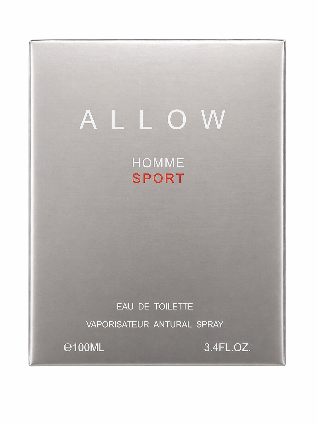 ALLOW Homme Sport Eau de Toilette – 100ml (3.4 fl. oz.)