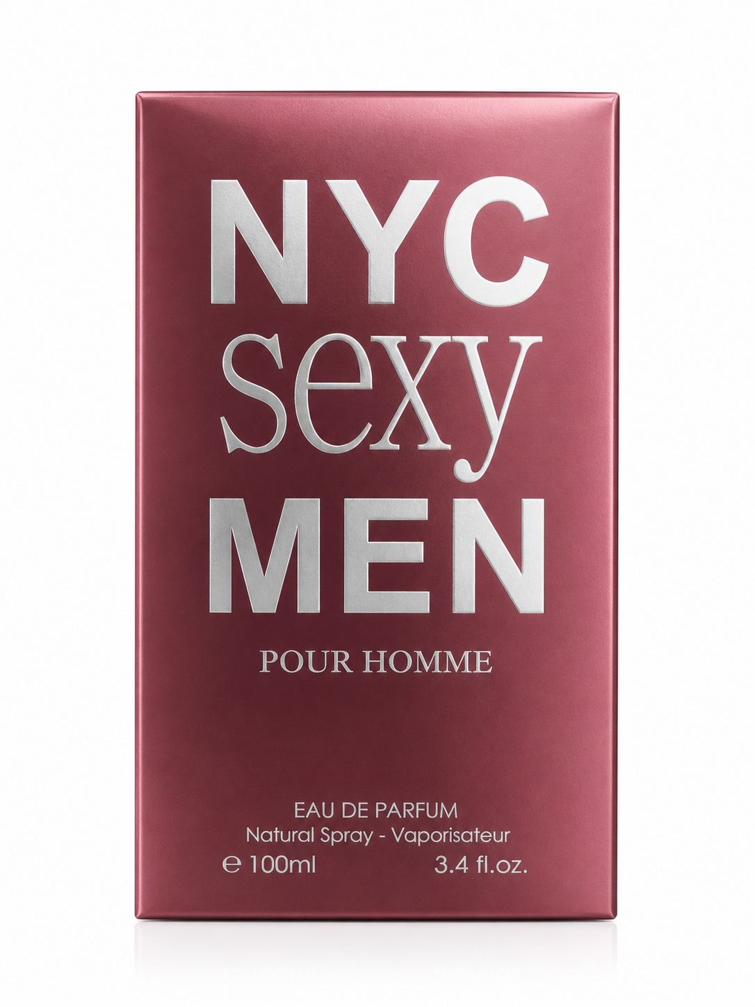 NYC Sexy Men Eau de Parfum 100ml – Warm Spicy Woody Perfume for Men