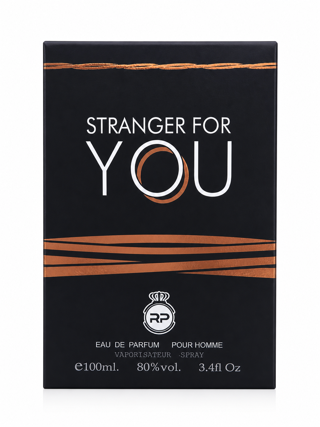 Stranger For You Eau de Parfum 100ml – Warm Woody Aromatic Perfume for Men