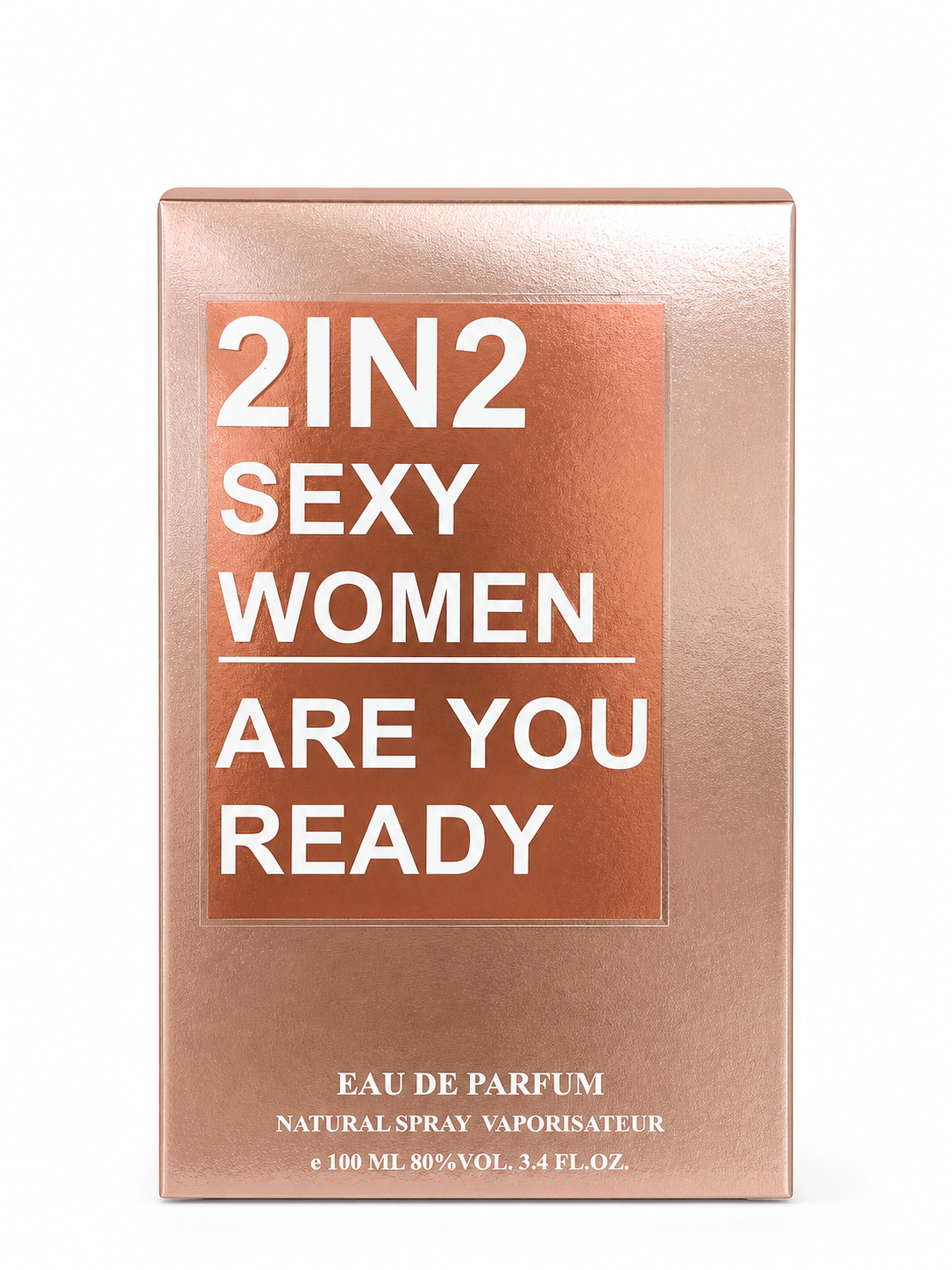 2IN2 Sexy Women Eau de Parfum 100ml – Long Lasting Floral Fruity Fragrance for Women