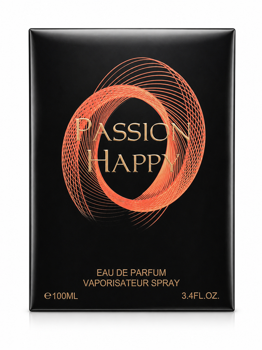 Passion Happy Eau de Parfum 100ml – Warm Spicy Sweet Perfume for Women & Men
