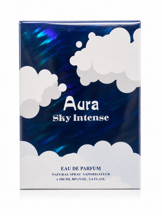 Aura Sky Intense Eau de Parfum 100ml – Fresh Airy Floral Aquatic Perfume for Women