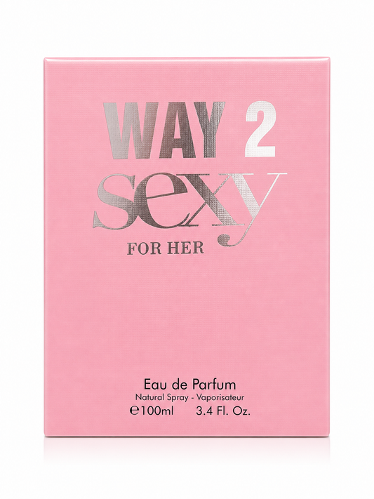 Way 2 Sexy For Her Eau de Parfum 100ml – Sweet Floral Fruity Perfume for Women