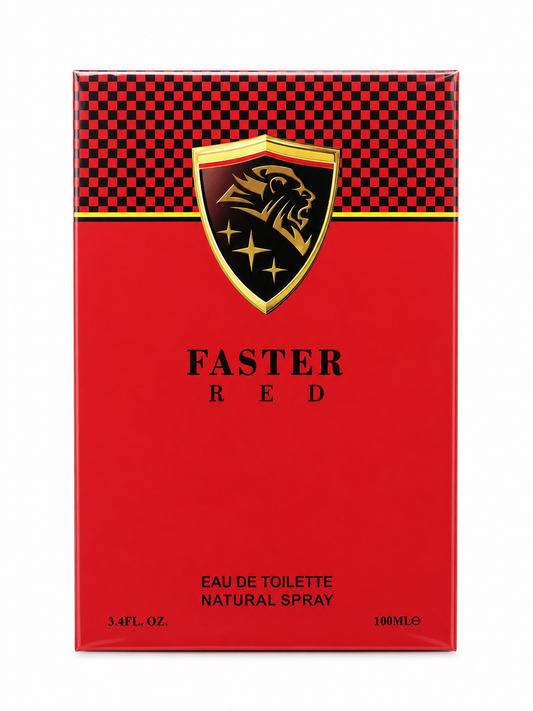 Faster Red Eau de Toilette – 100ml